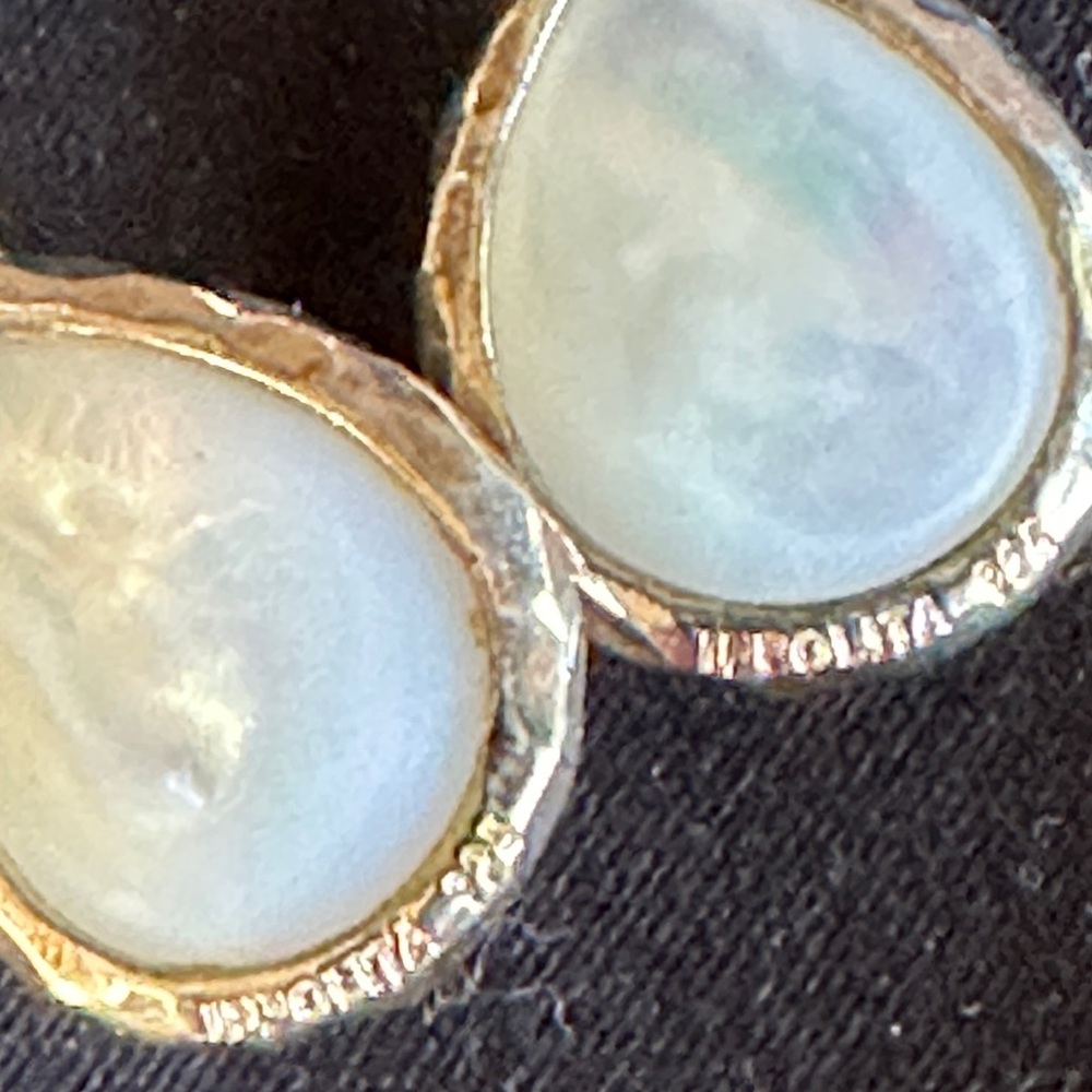 NWOT Ippolita Rock Candy Snowman Mother-of-Pearl Earrings - Picture 6 of 14